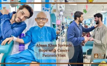 Ahsan Khan Spreads Hope with Cancer Patients Visit