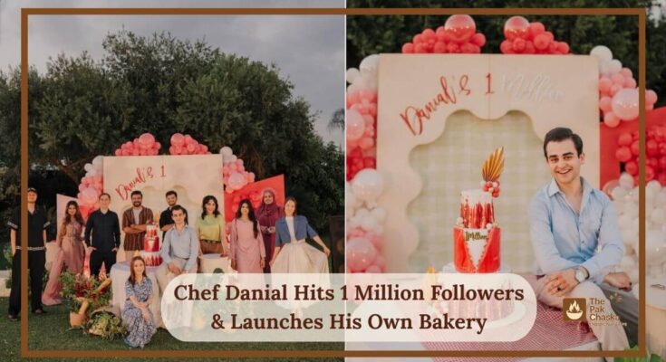 Chef Danial Hits 1 Million Followers & Launches His Own Bakery