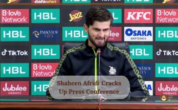 Shaheen Afridi Cracks Up Press Conference