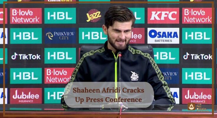 Shaheen Afridi Cracks Up Press Conference