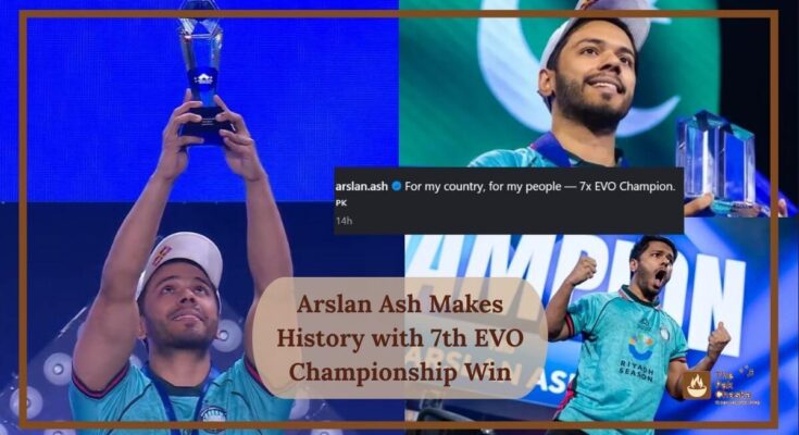 Arslan Ash Makes History with 7th EVO Championship Win