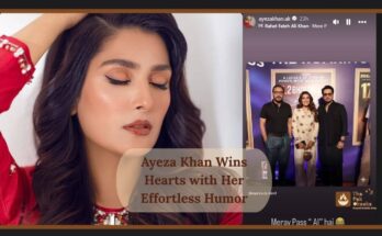 Ayeza Khan Wins Hearts with Her Effortless Humor