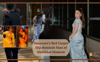 Dananeer’s Red Carpet Slip Reminds Fans of Khushhal Moment
