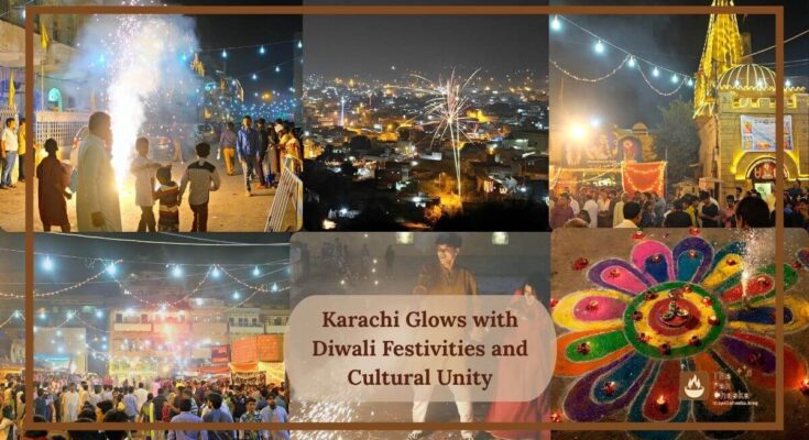 Karachi Glows with Diwali Festivities and Cultural Unity