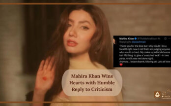 Mahira Khan Wins Hearts with Humble Reply to Criticism