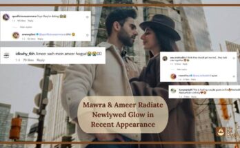Mawra & Ameer Radiate Newlywed Glow in Recent Appearance