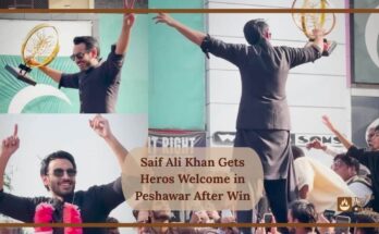Saif Ali Khan Gets Heros Welcome in Peshawar After Win