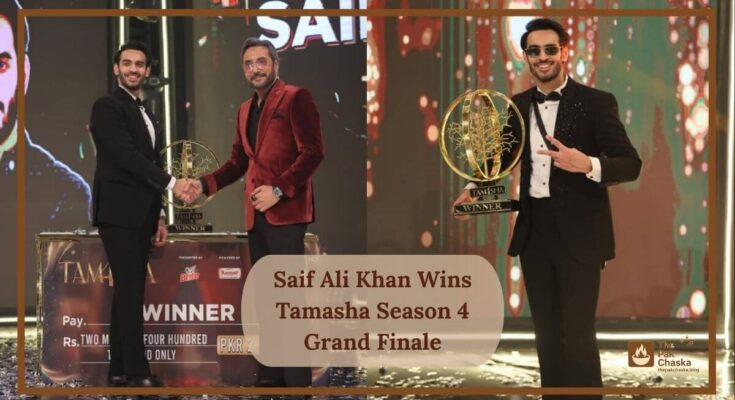 Saif Ali Khan Wins Tamasha Season 4 Grand Finale