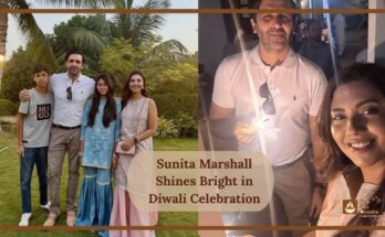 Sunita Marshall Shines Bright in Diwali Celebration