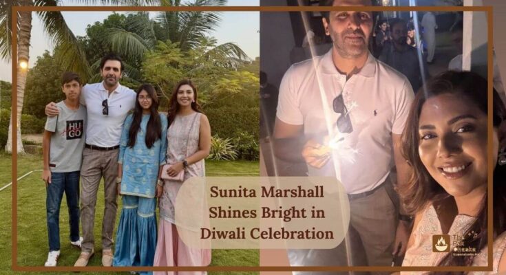 Sunita Marshall Shines Bright in Diwali Celebration