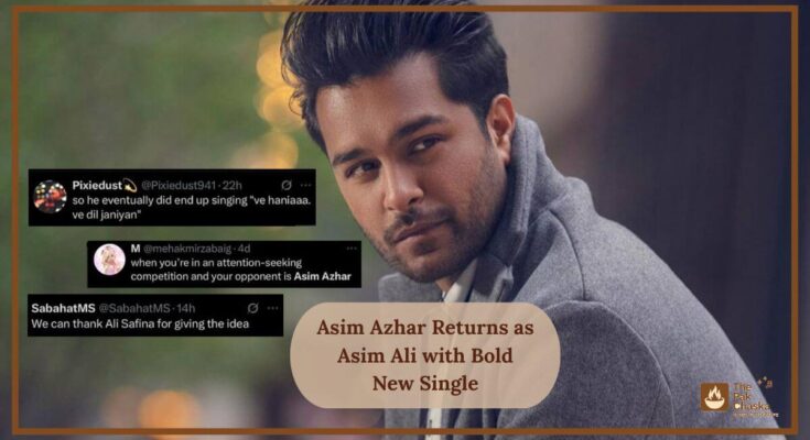 Asim Azhar Returns as Asim Ali with Bold New Single