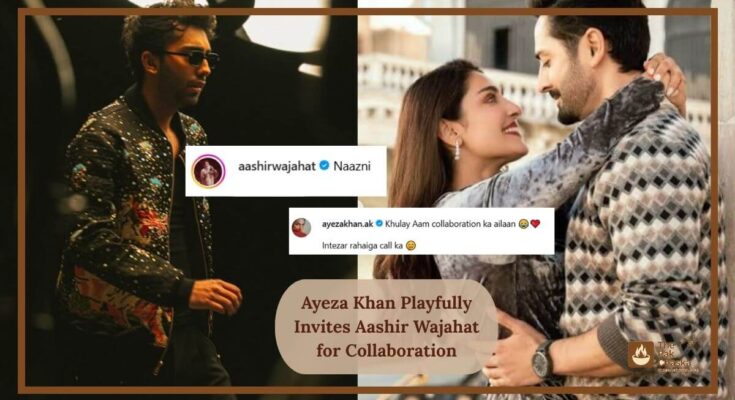 Ayeza Khan Playfully Invites Aashir Wajahat for Collaboration