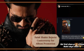 Falak Shabir Rejects Controversy for Album Promotion