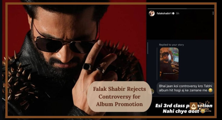 Falak Shabir Rejects Controversy for Album Promotion