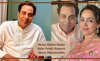 Hema Malini Slams False Death Rumors About Dharmendra