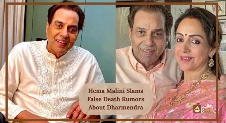 Hema Malini Slams False Death Rumors About Dharmendra
