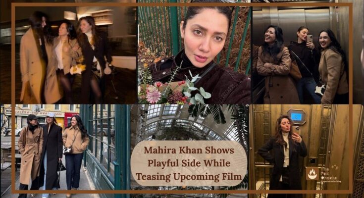Mahira Khan Shows Playful Side While Teasing Upcoming Film