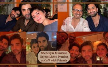 Sheheryar Munawar Enjoys Lively Evening at Café with Friends