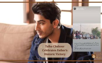 Talha Chahour Celebrates Father’s Historic Victory
