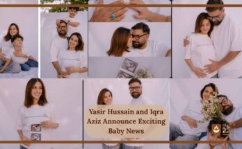 Yasir Hussain and Iqra Aziz Announce Exciting Baby News